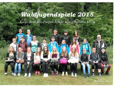 Waldjugendspiele 2015 7a